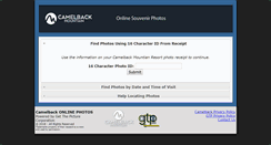Desktop Screenshot of camelbackphotos.com